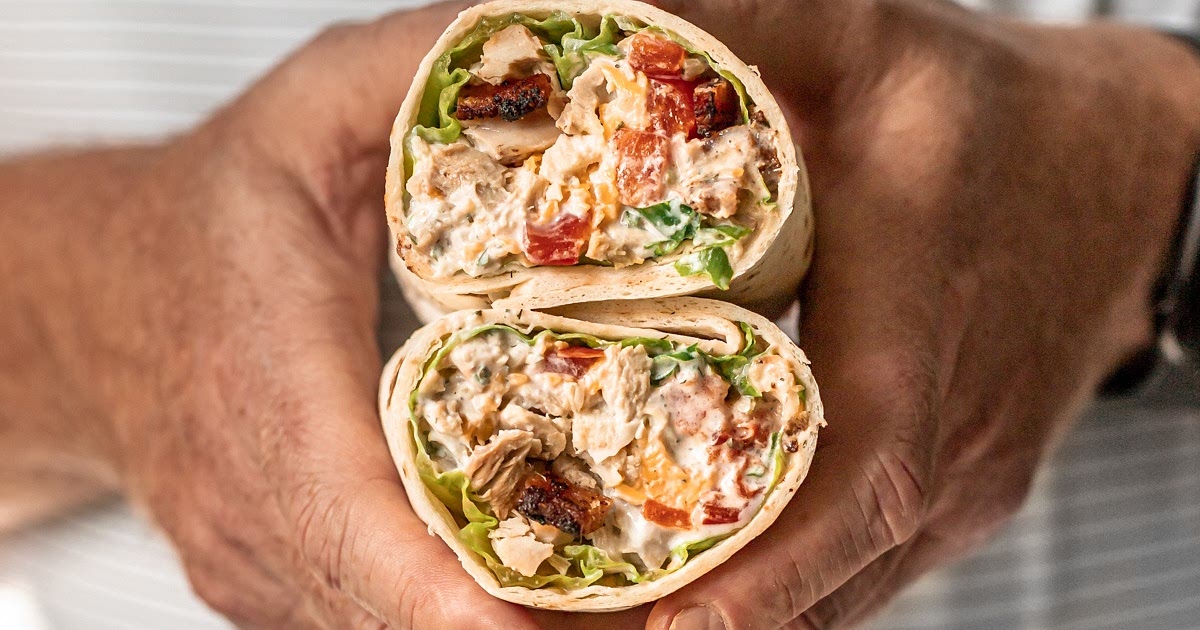 Chicken Bacon Ranch Wraps Recipe | Samsung Food App