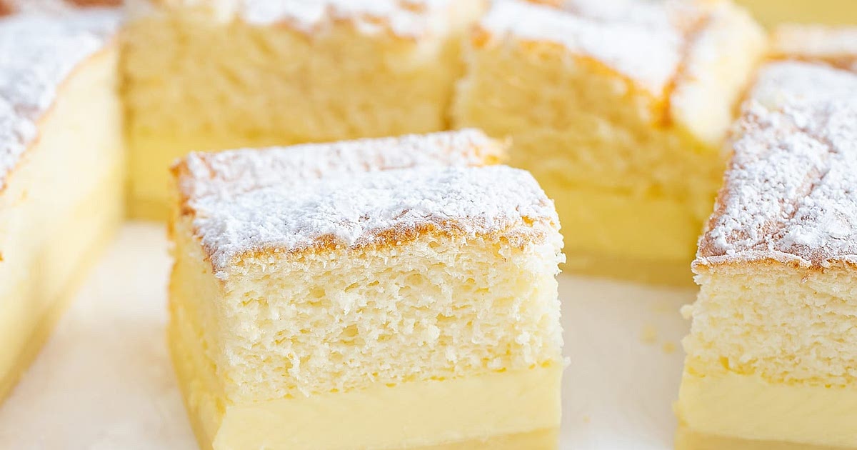 4 Ingredient Magic Cake Recipe | Samsung Food App