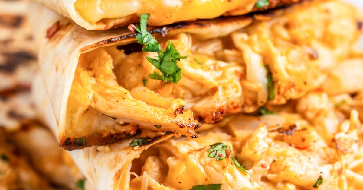 Buffalo Chicken Quesadillas Recipe | Samsung Food App