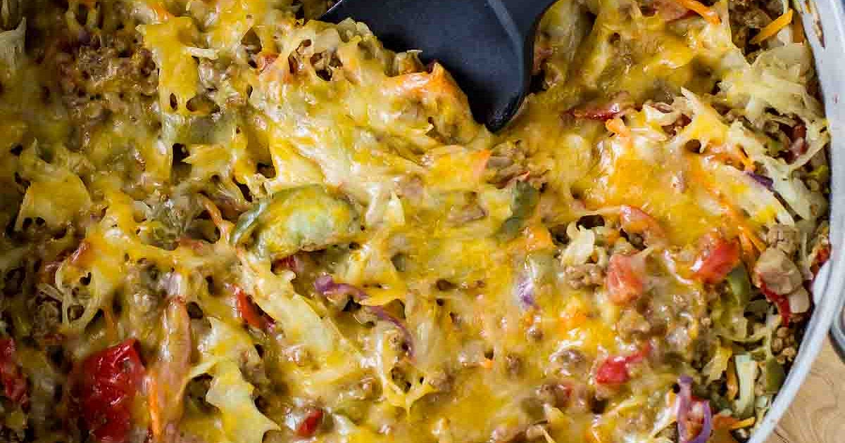 One Skillet Stuffed Cabbage Casserole Recipe | Samsung Food App