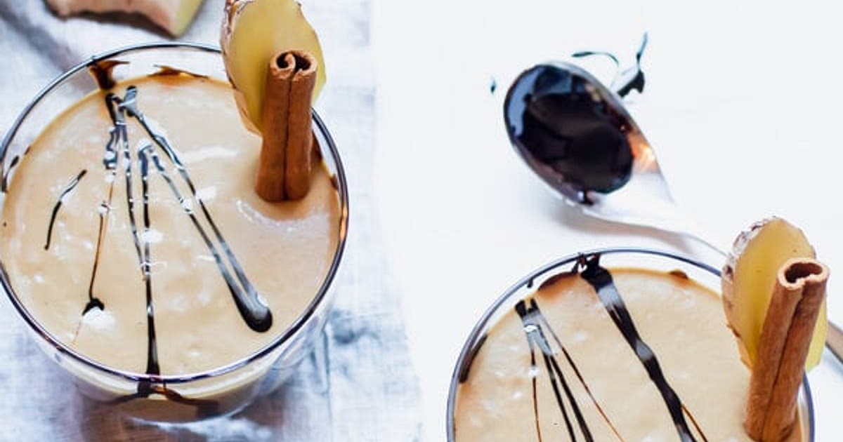 Healthy (No Fruit) Gingerbread Smoothie Recipe | Samsung Food App