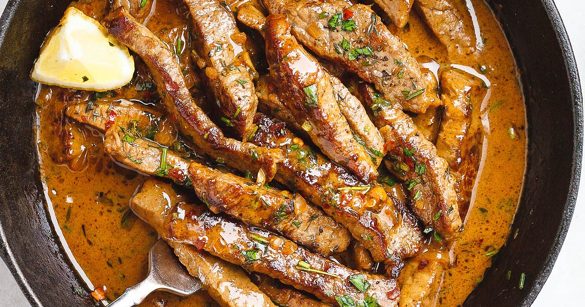 Pan-Seared Steak in Butter Sauce Recipe | Samsung Food App