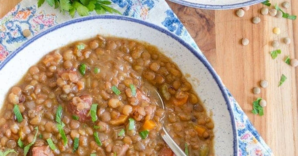 Pressure Cooker Lentil Soup Recipe | Samsung Food App