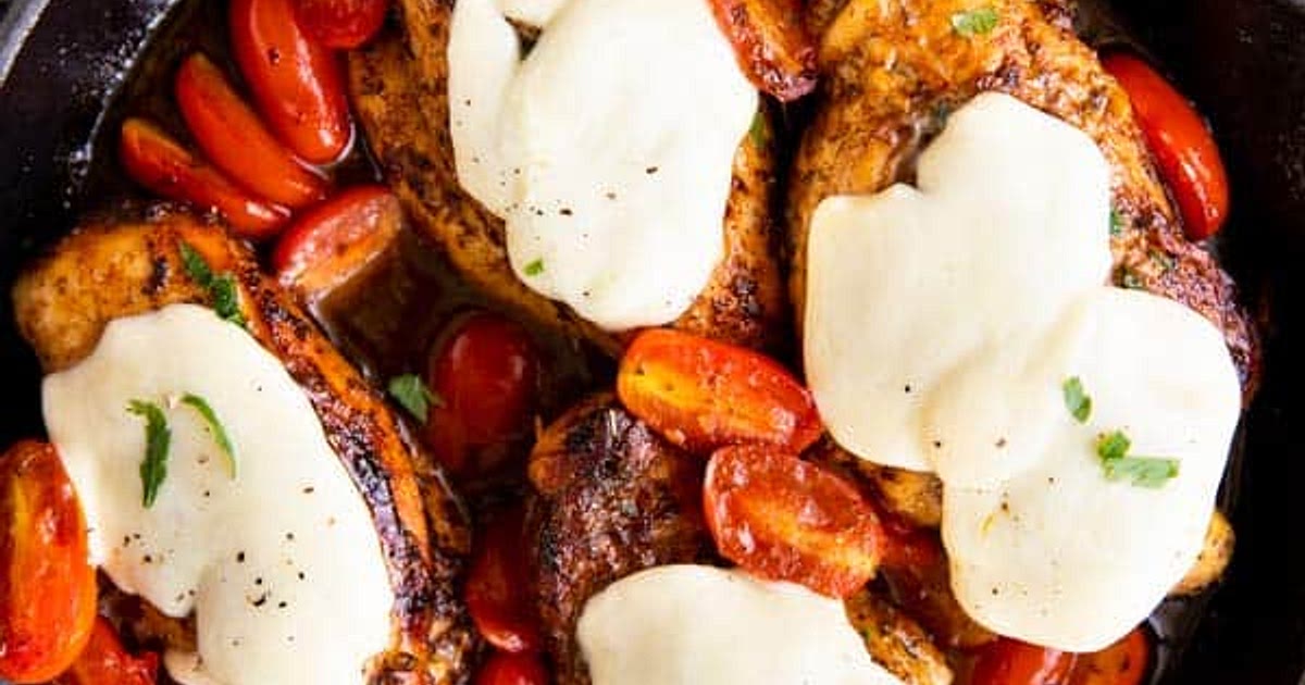 Balsamic Glazed Caprese Chicken Recipe | Samsung Food App