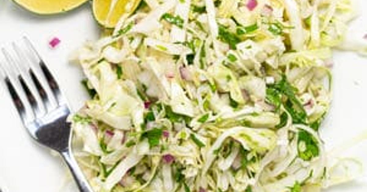 Cilantro Lime Slaw Recipe | Samsung Food App