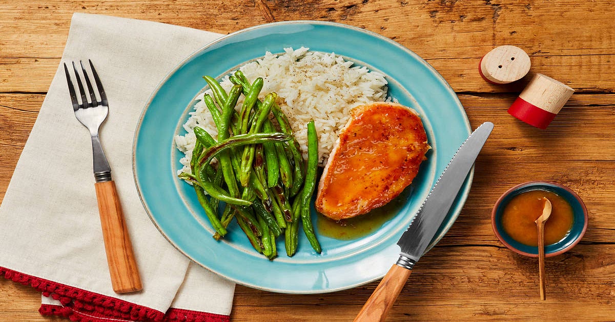 Apricot Ginger Chicken Lightning Prep Recipe | Samsung Food App