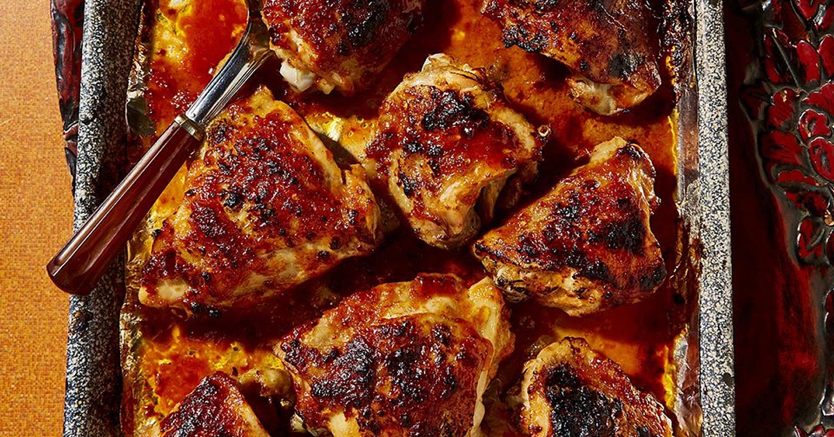 Miso and gochujang butter roast chicken Recipe | Samsung Food App