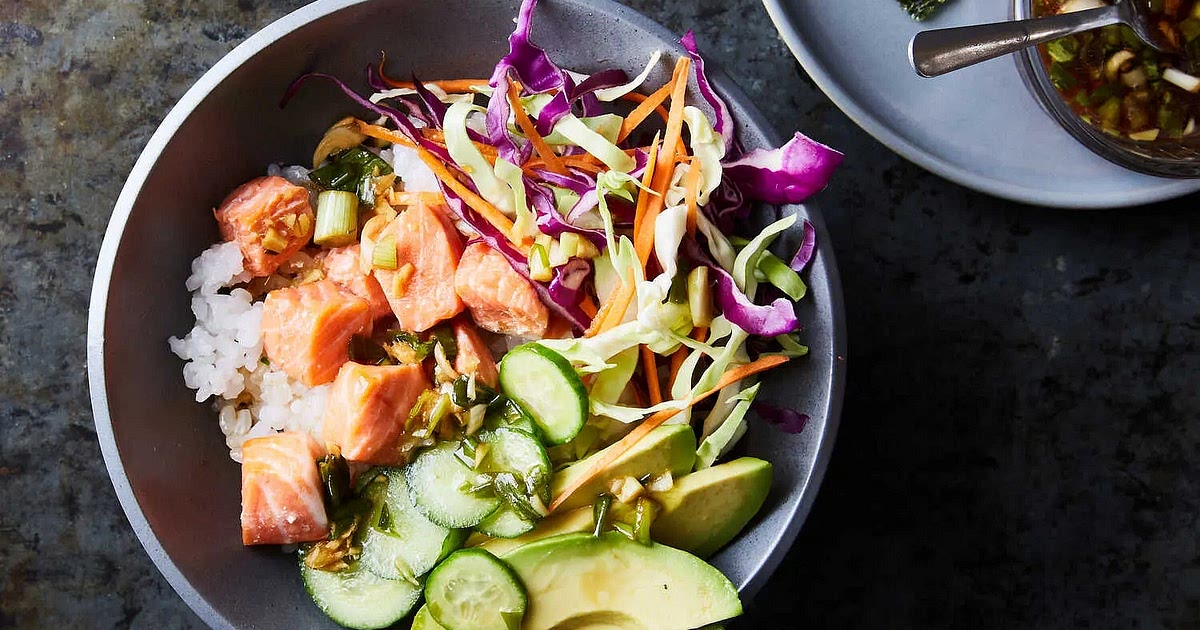 Sesame Salmon Bowls Recipe | Samsung Food App
