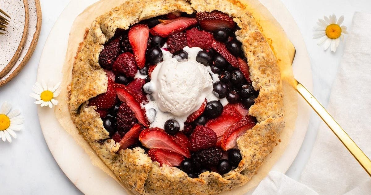 Vegan Berry Galette Recipe | Samsung Food App