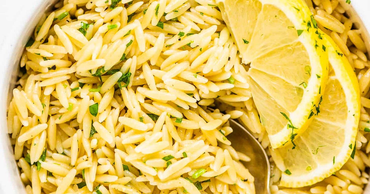 Lemon Butter Orzo Recipe | Samsung Food App