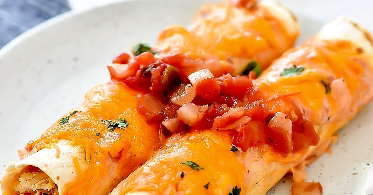 Ranch Chicken Enchiladas Recipe | Samsung Food App