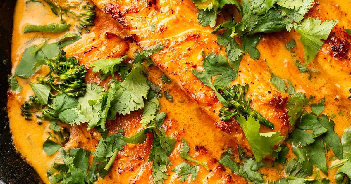 Salmon Coconut Curry Recipe | Samsung Food App