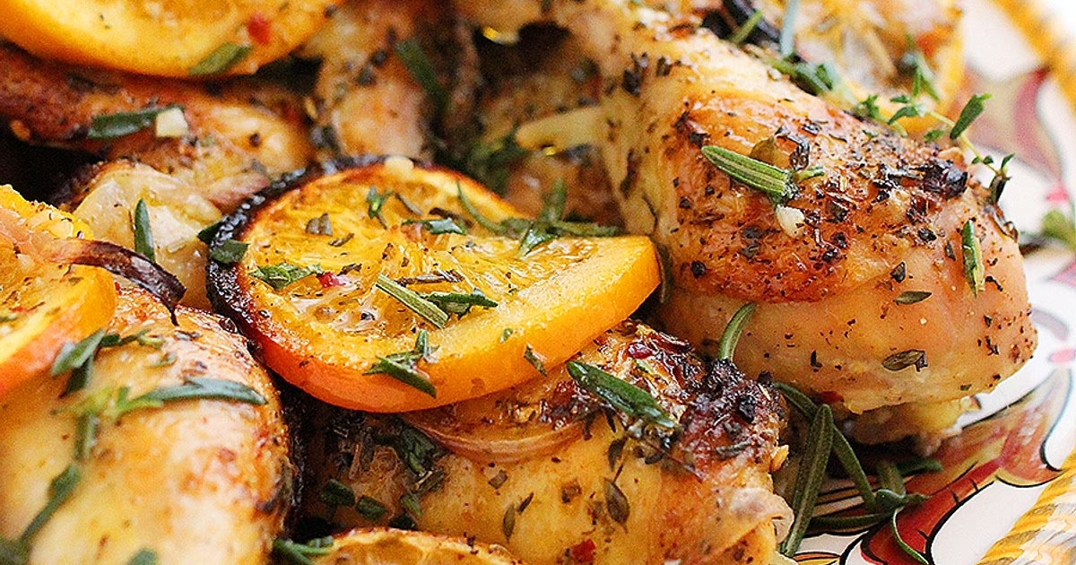 Herb and Citrus Oven Roasted Chicken Recipe | Samsung Food App