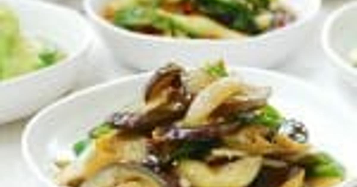 Gaji Bokkeum (Stir-fried Eggplant Side Dish) Recipe | Samsung Food App