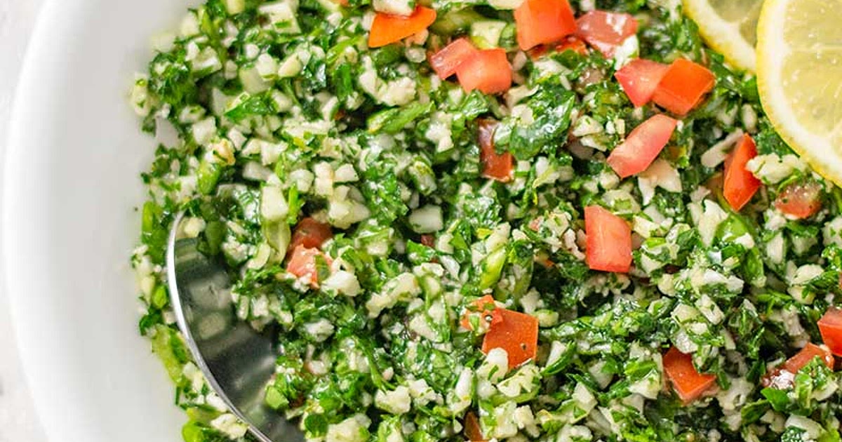 Keto Tabbouleh Salad - EASY Low Carb Tabouli Recipe | Samsung Food App