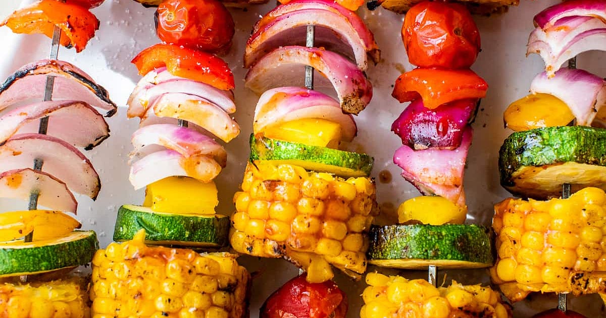 Veggie Kabobs Recipe | Samsung Food App