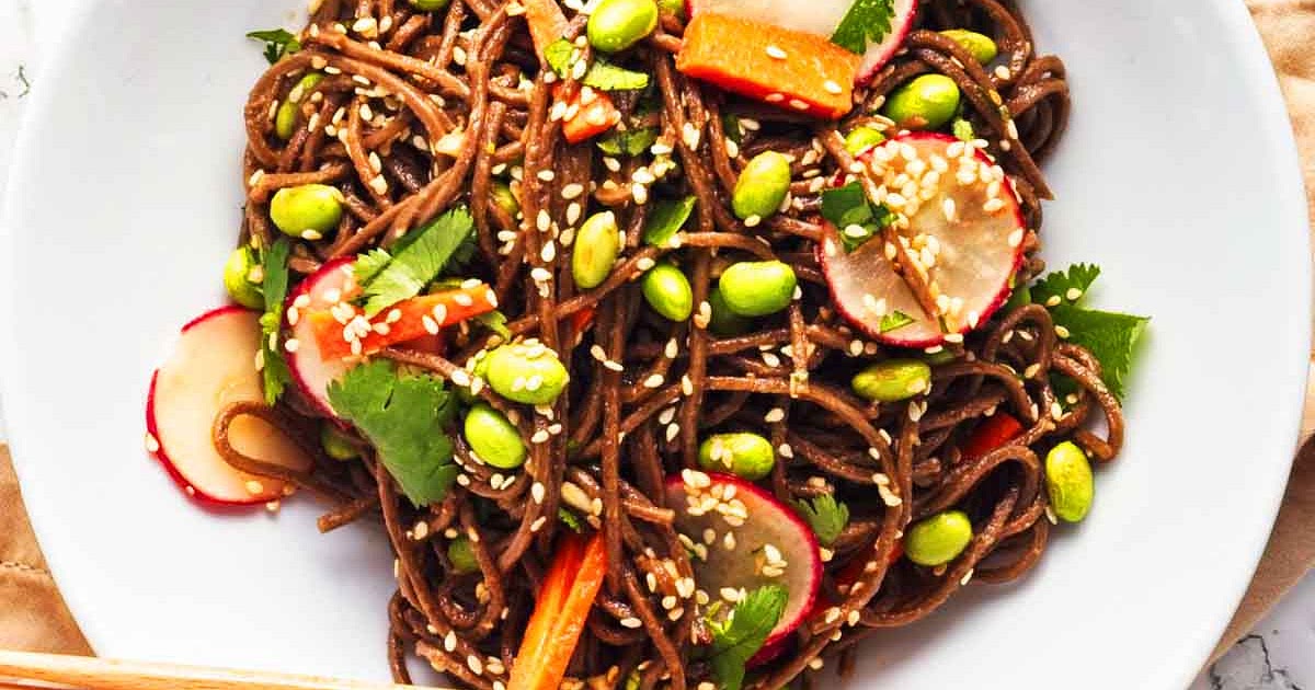 Sesame Soba Noodles Recipe | Samsung Food App