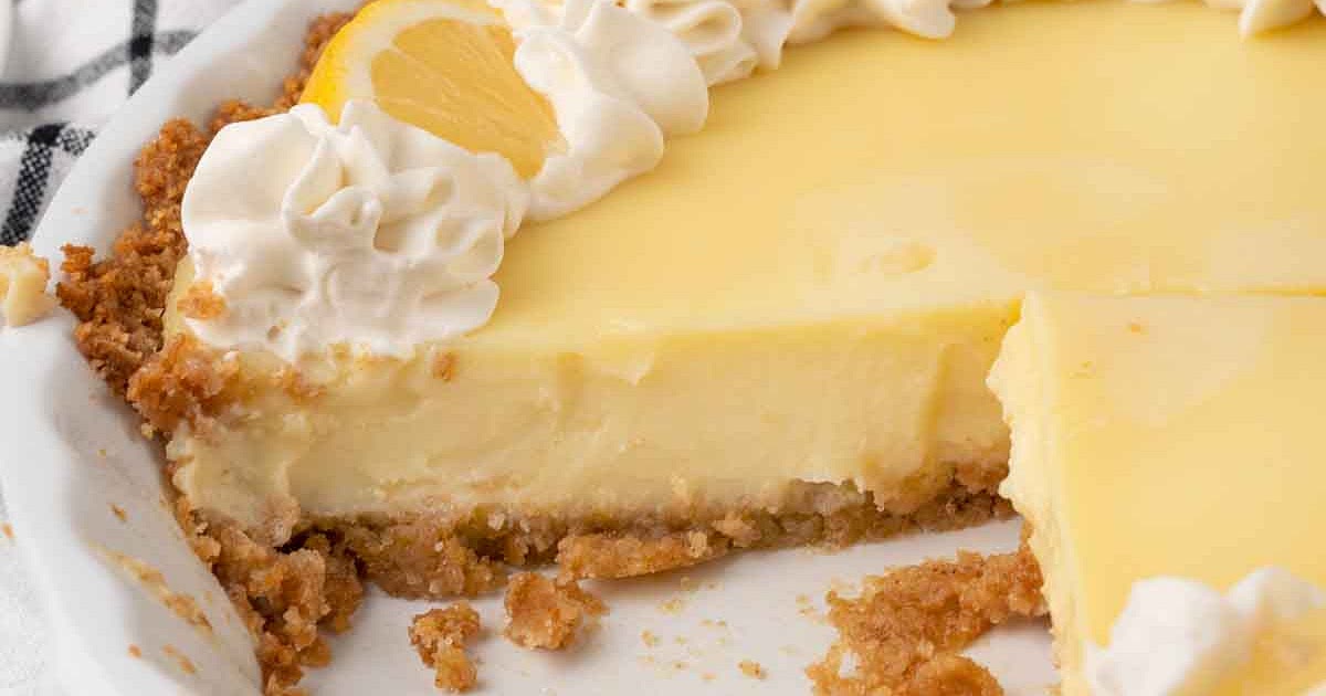 Lemon Cream Pie Recipe | Samsung Food App