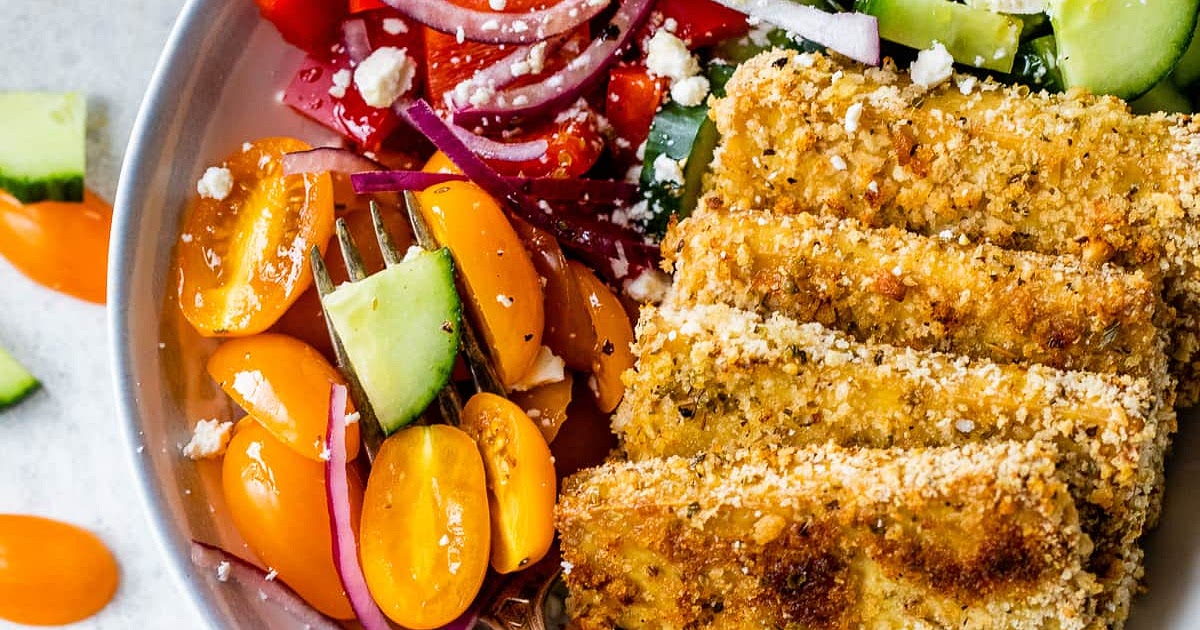 Greek Tofu Bowls Recipe | Samsung Food App