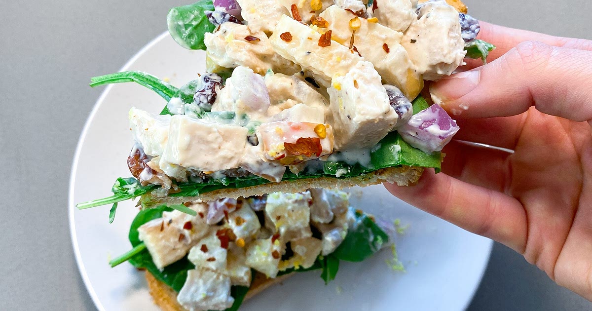 Apple Cranberry Chicken Salad Recipe | Samsung Food App