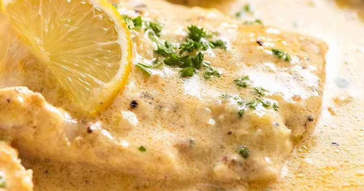 Baked Fish with Lemon Cream Sauce (One Baking Dish!) Recipe | Samsung Food App
