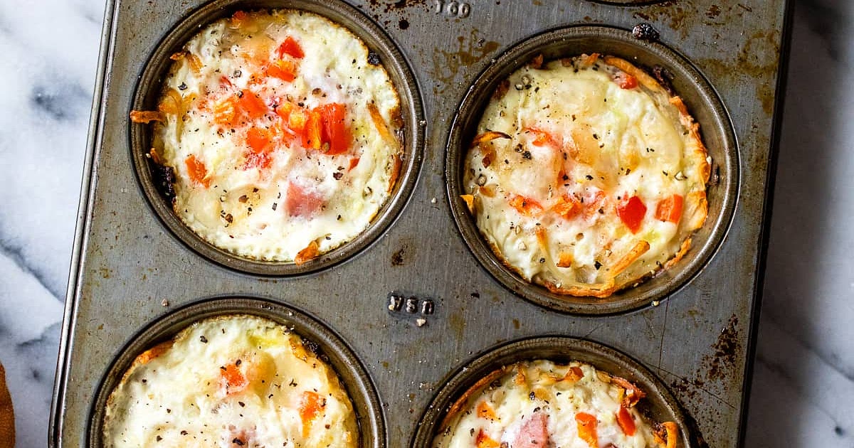 Hash Brown Egg White Nests Recipe | Samsung Food App