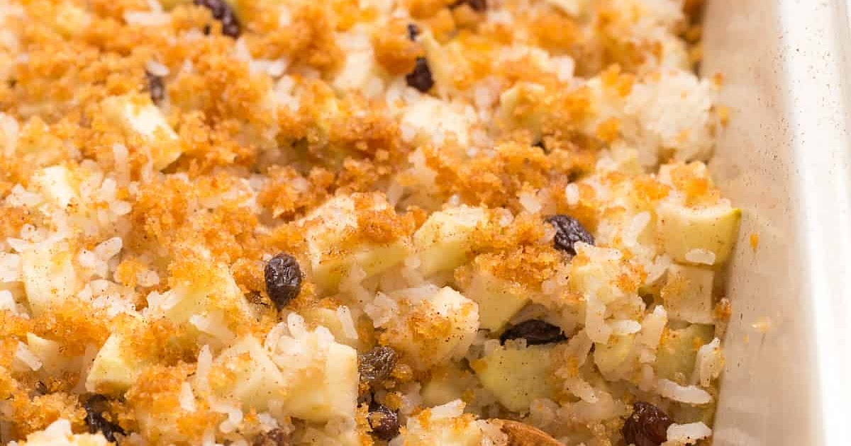 Apple Rice Pudding Recipe | Samsung Food App