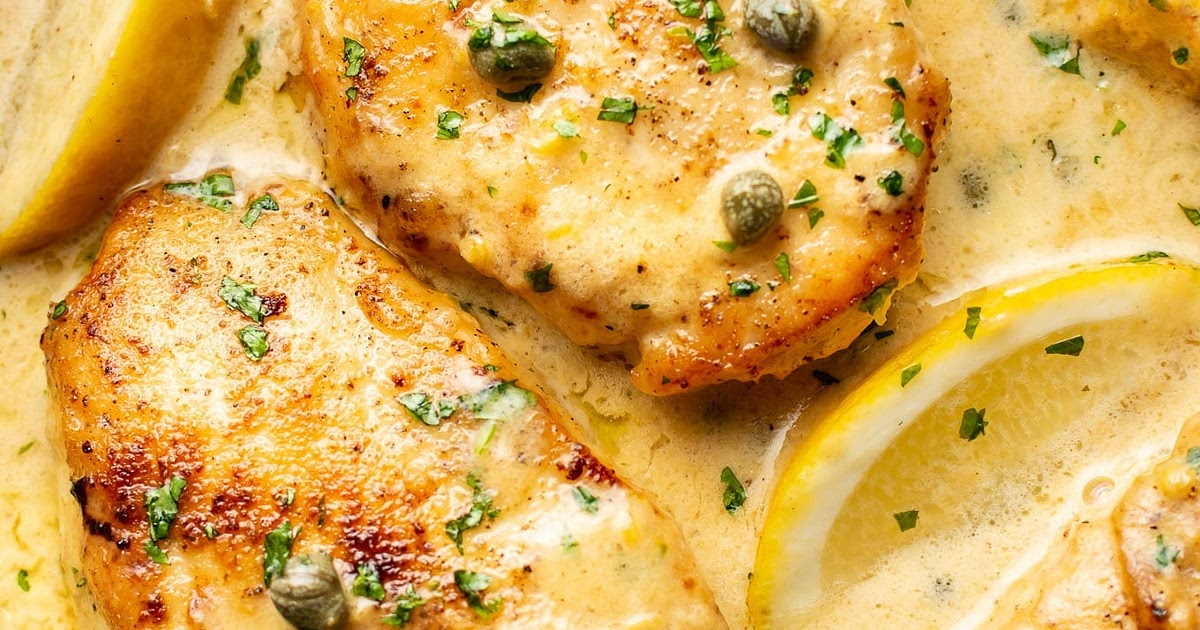 Easy Chicken Piccata Recipe | Samsung Food App