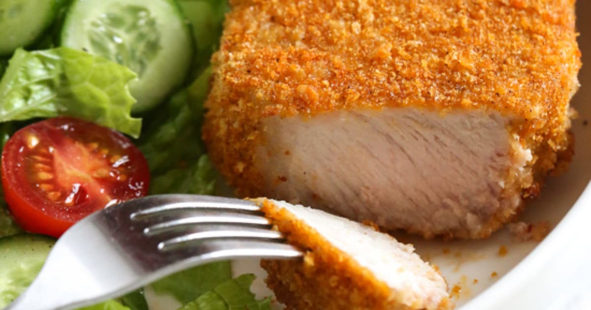 Crispy Air Fryer Pork Chops Recipe | Samsung Food App