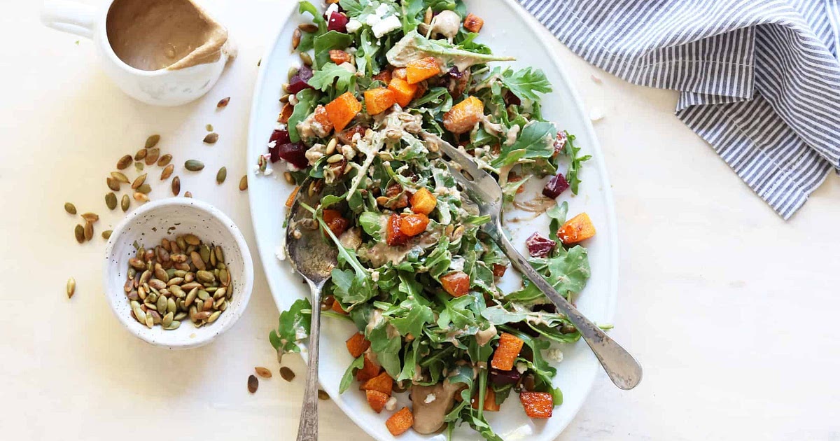 Butternut Squash + Beet Harvest Salad Recipe | Samsung Food App