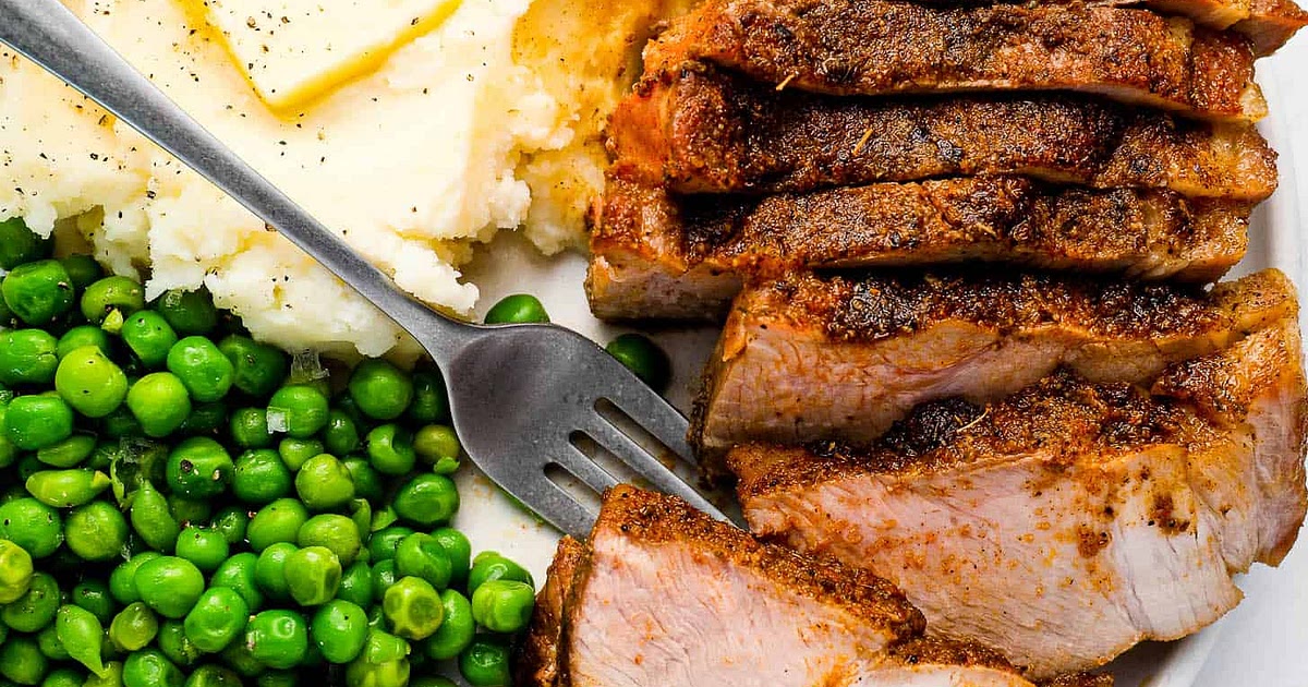 Juicy Baked Pork Chops Recipe | Samsung Food App