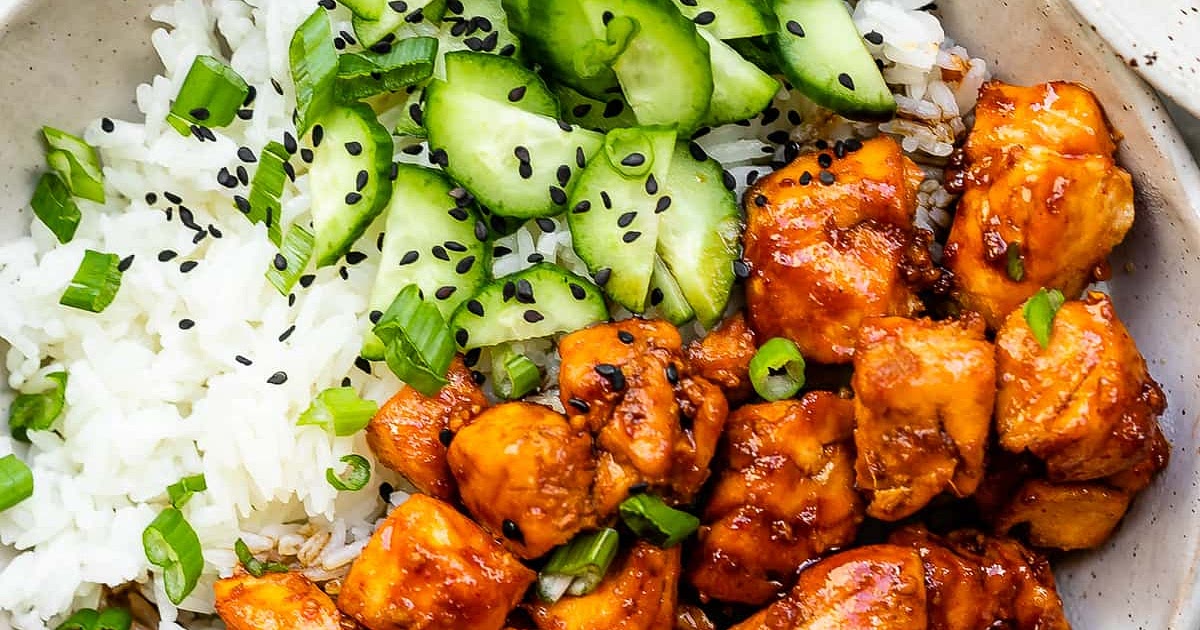 Korean Salmon Rice Bowl Recipe | Samsung Food App