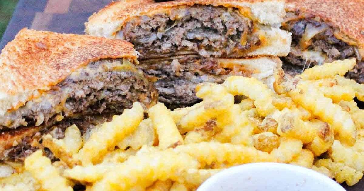 French Onion Patty Melt Recipe | Samsung Food App