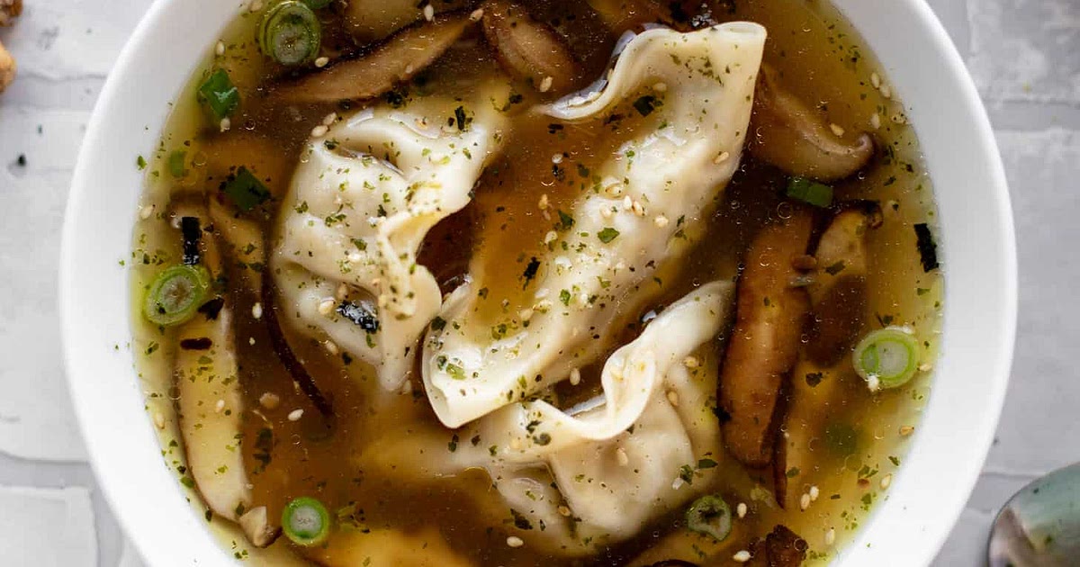 Embarrassingly Easy Potsticker Soup Recipe | Samsung Food App