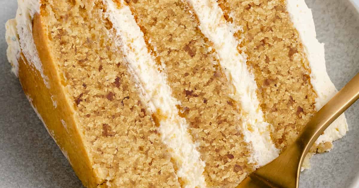 Vegan Vanilla Cake with Buttercream Frosting Recipe | Samsung Food App