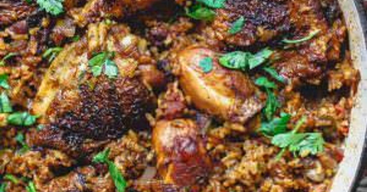 One Pan Spanish Chicken and Rice Recipe with Chorizo | Samsung Food App