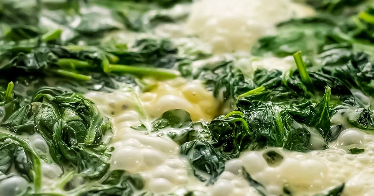 Keto Creamed Spinach Recipe | Samsung Food App