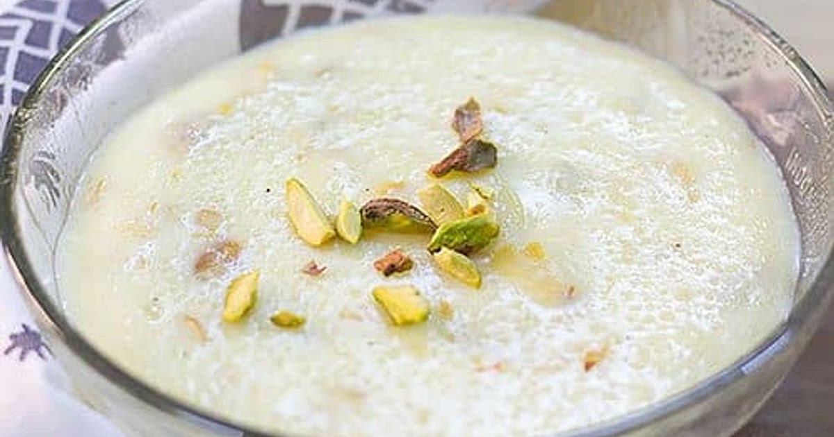 Easy Rice Kheer Indian Rice Pudding Recipe | Samsung Food App