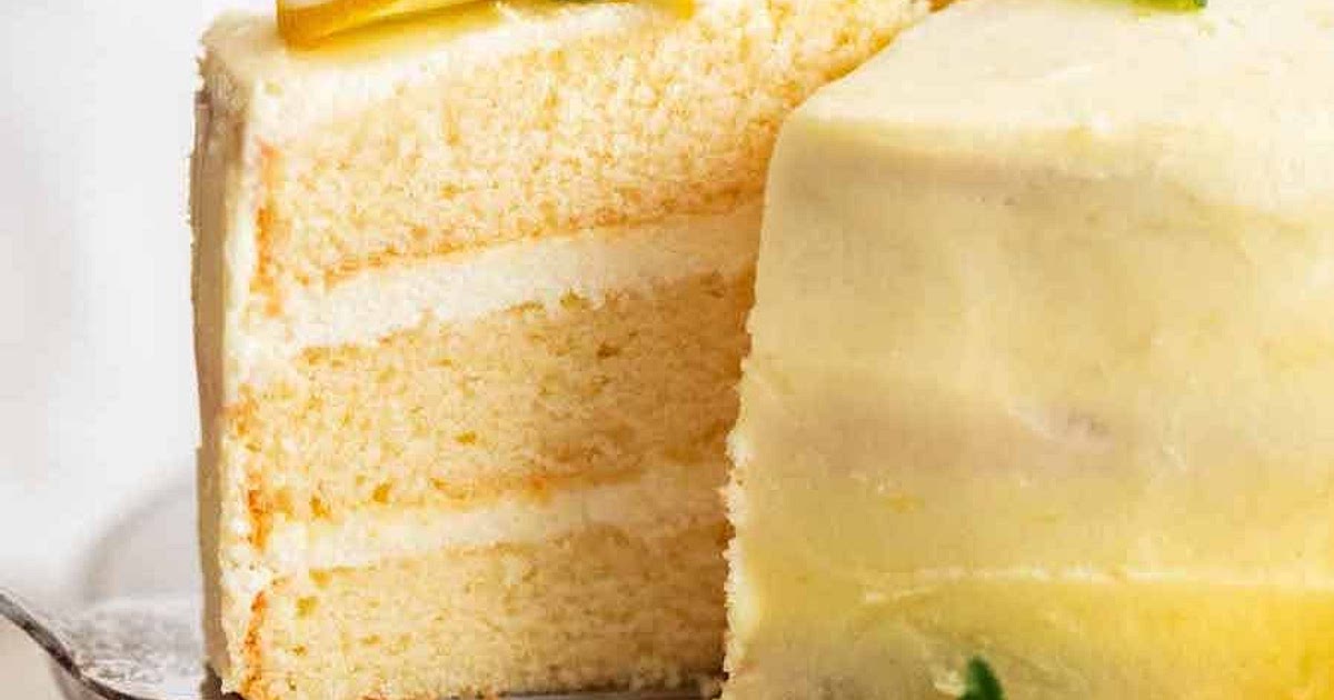 Lemon Cake - with a secret Fluffy Lemon Frosting Recipe | Samsung Food App