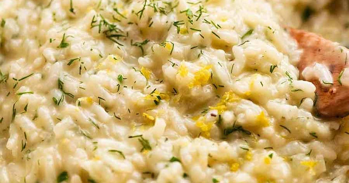 No-Stir Creamy Lemon & Herb Baked Risotto (it's magic!) Recipe | Samsung Food App