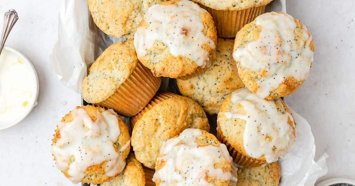 Lemon Poppy Seed Muffins Recipe | Samsung Food App