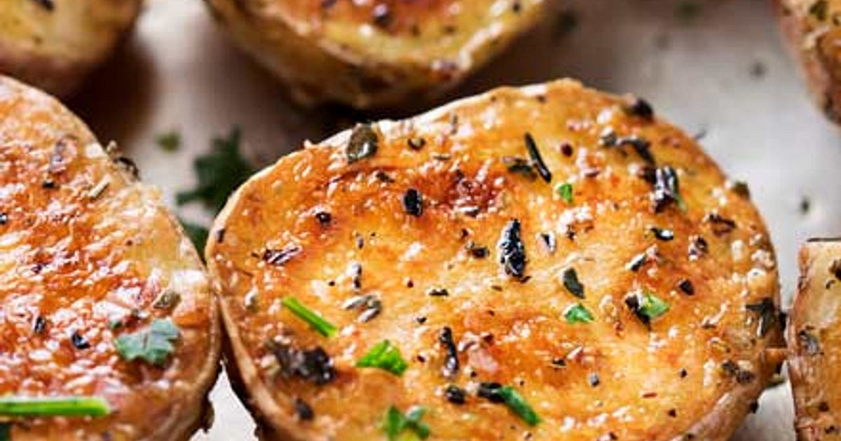 Crispy Greek Oven Roasted Potatoes Recipe | Samsung Food App