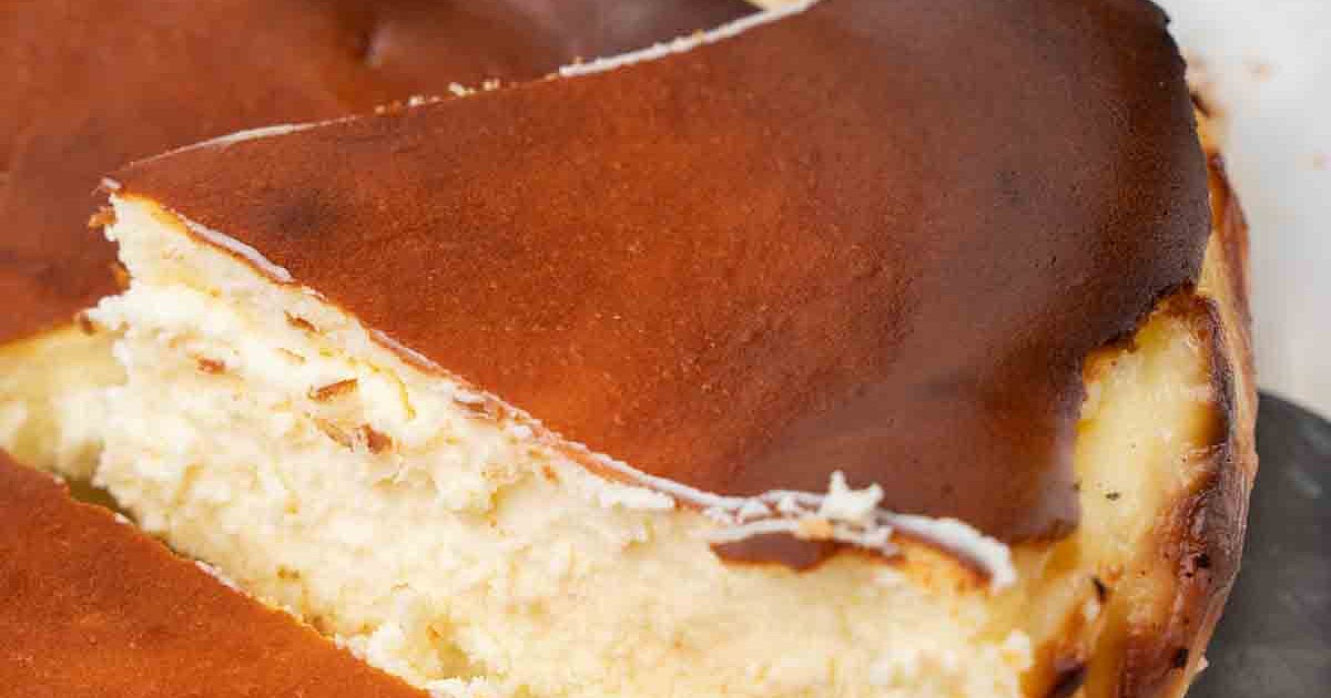 Basque Cheesecake Recipe | Samsung Food App