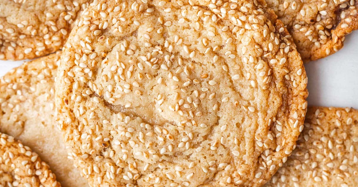 Chewy Honey Sesame Cookies Recipe | Samsung Food App