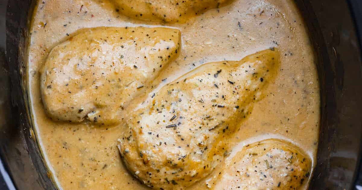Crockpot Chicken and Gravy Recipe | Samsung Food App