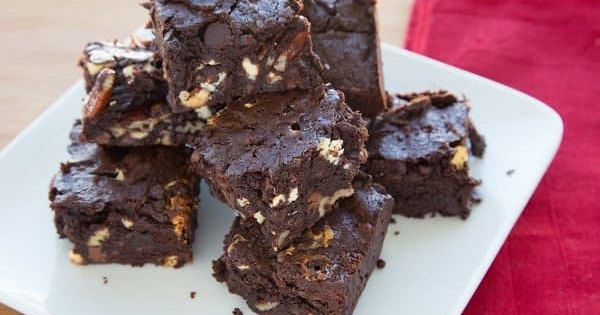 Gluten Free Cocoa Brownies adapted from Alice Medrich's Brownie recipe Recipe | Samsung Food App