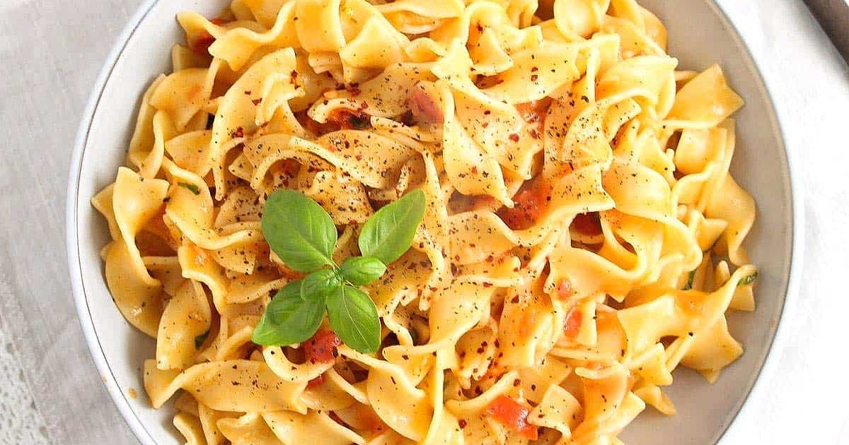 Pasta in Coconut Milk Sauce Recipe | Samsung Food App