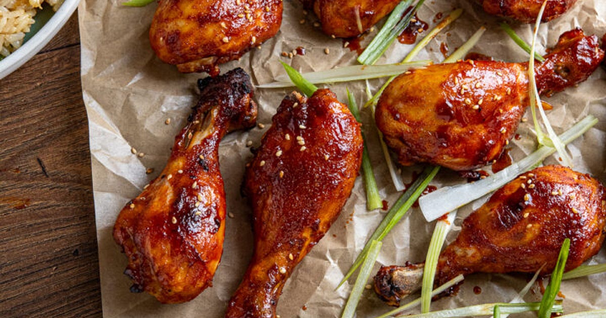 Korean Gochujang Chicken Drumsticks Recipe | Samsung Food App