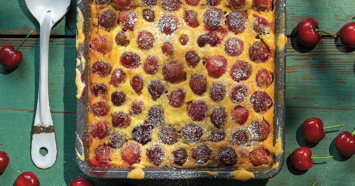 Cherry Clafoutis Recipe | Samsung Food App