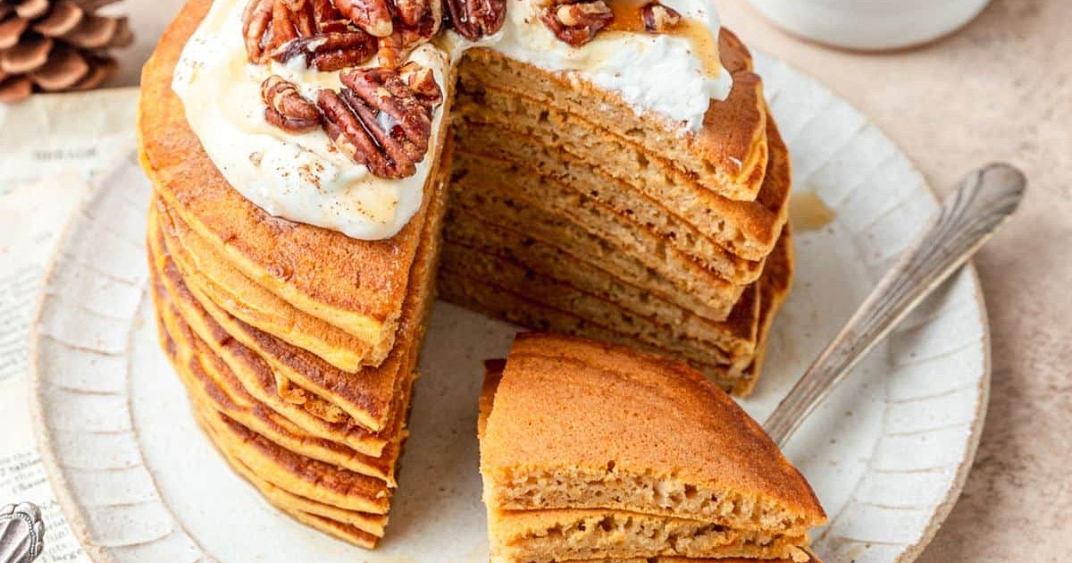 Sourdough Pumpkin Pancakes Recipe | Samsung Food App